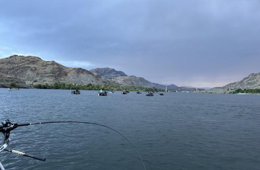 Upper Columbia River samlon fishing